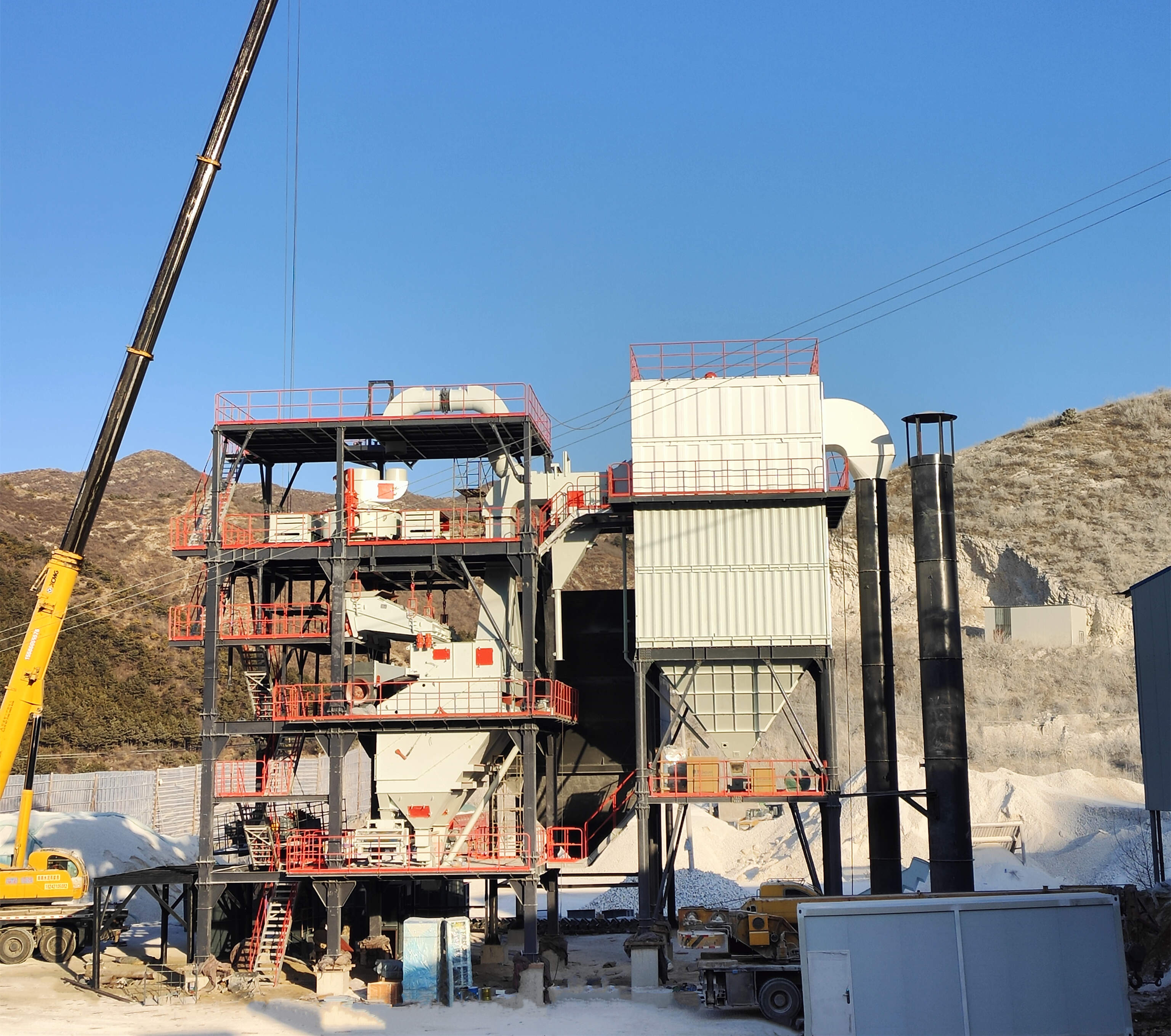 生產高品質機制砂，請選擇唐山金路V9干式制砂樓