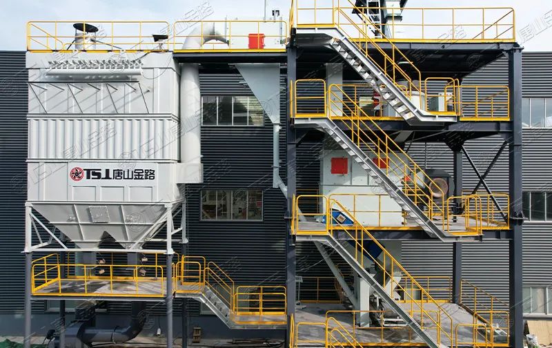 浙江干法制砂樓項(xiàng)目安裝飛快，馬上完工！