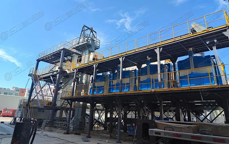 新產品特種砂漿制砂樓，專門生產20-140目特細砂